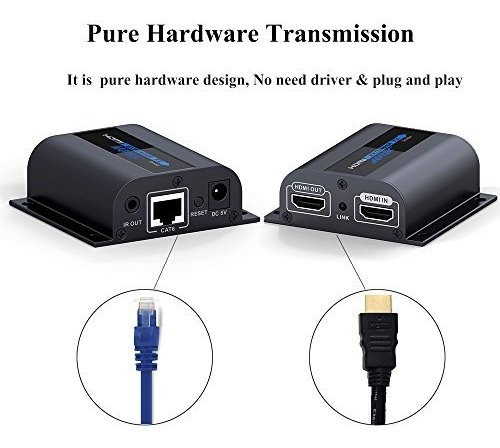 Extensor Hdmi Con Pantalla Local Loopout, Transmisión ...