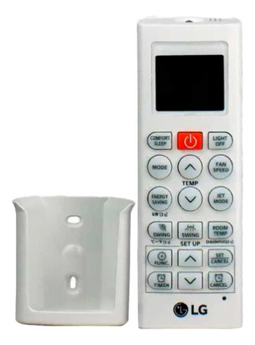 Controle Remoto Para Ar Condicionado LG Akb75215403 Cor Branco