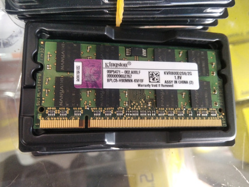 Memoria Ram Ddr2-2gb 800 Mhz Pc2-6400s 