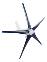 Comprar Generador Eólico 1600w 5 Palas 24v Azul Dínamo