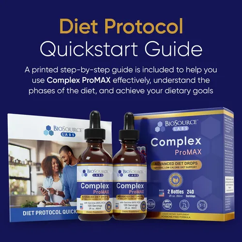 Diet Drops Biosource Labs Complex Promax, 60 Ml (paquete De