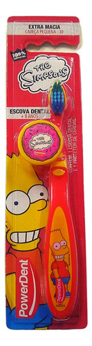 Escova Dental Infantil Extra Macia The Simpsons Powerdent