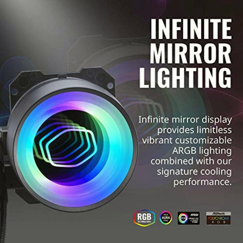 Masterliquid Ml240 Espejo Argb Close-loop Aio Cpu