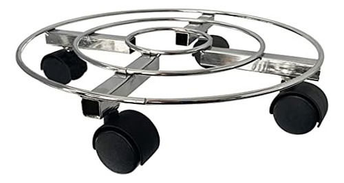 Red Carpet Studios Soporte Redondo De Metal Para Plantas, P