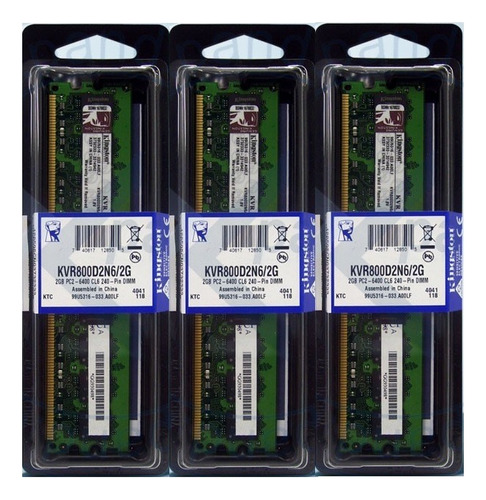 Memoria Ram Ddr2 2gb Kingston Nuevo