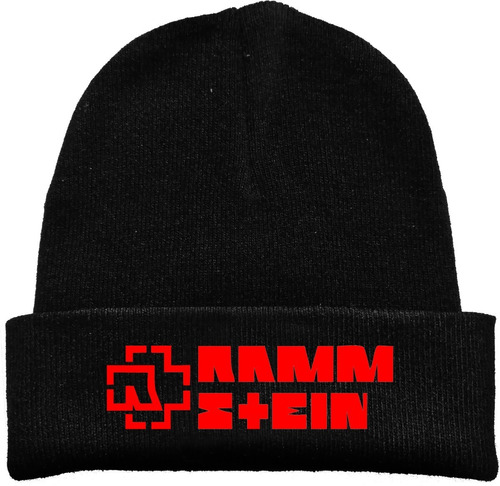 Gorro Lana Rammstein Rock Metal Tv Estampado Urbanoz