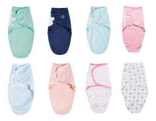 Saco Swaddle 100%algodón Recién Nacidos/bebés Varios Modelos