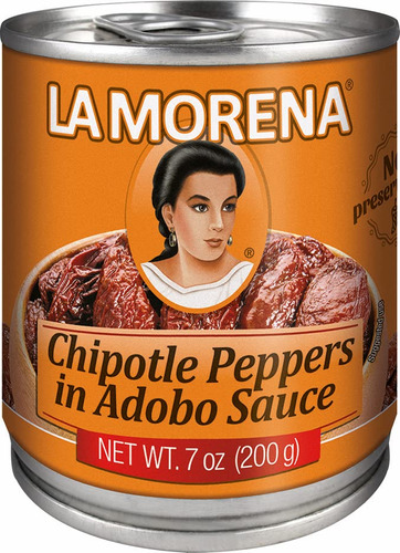 La Morena Chipotle In Adobo, 7 Oz