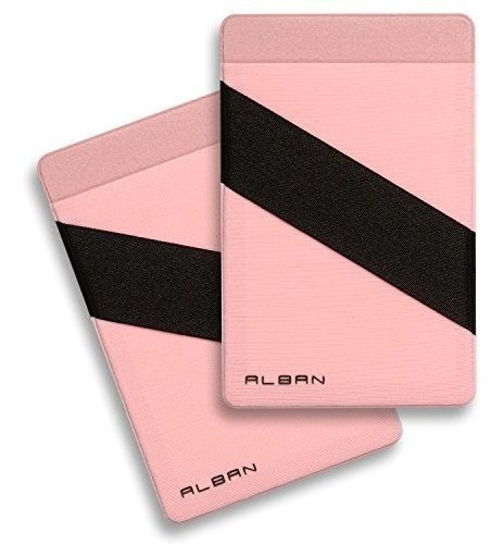 Alban 2 Pack Stick On Wallet Titular De La Tarjeta De Credit