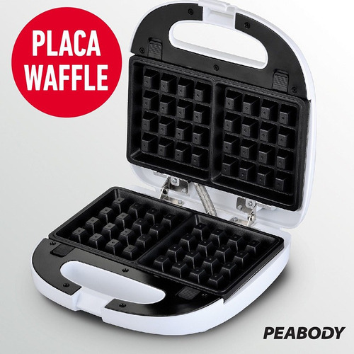 Imagen 4 de 9 de Sandwichera Waflera 5 En 1 Peabody Plancha Grill Omelette