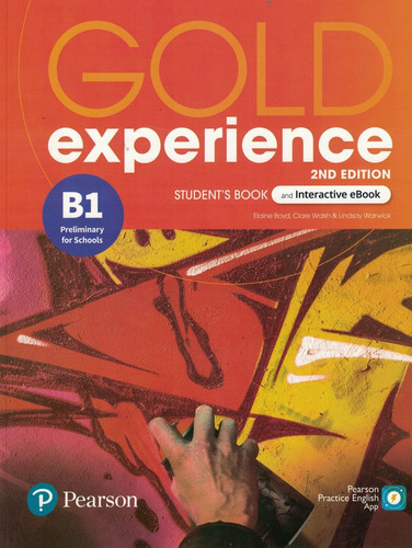 Gold Experience B1 2 Ed Student's Book Interactive Ebook Digital Resources App de Boyd Elaine Editorial Pearson tapa blanda en inglés internacional 2018