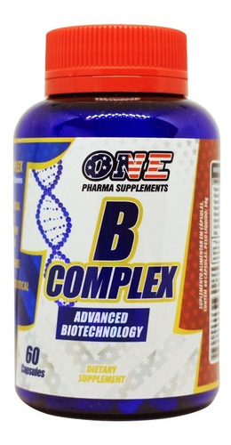 Complexo B One B1 B2 B3 B5 B6 B12 Ácido Fólico Complexo B