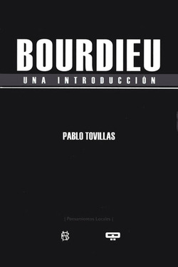 Libro Bordieu. Una Introducciónde Tovillas Pablo