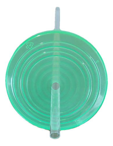 200 Vasos Con Tapa Y Popote 650 Ml