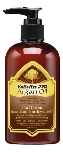 Crema Para Peinar Curl Cream C/aceite De Argán Babyliss 280g