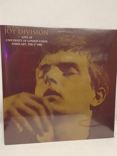 Joy Division Live University Of London 1980 Vinilo Lp Nuevo 