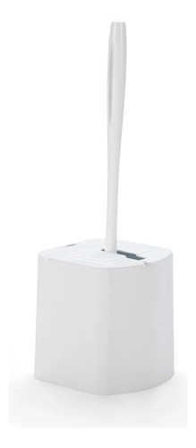 Escova Sanitária Com Suporte Com Tampa Articulável - Arthi Branco
