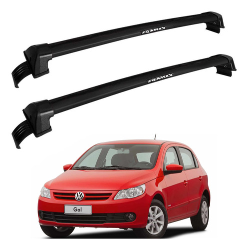 Barras Techo Eqmax New Wave Volkswagen Gol G5 H/s 4p Negro