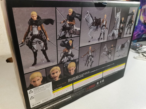 Figma 446 Erwin Smith Attack On Titan Con Caballo (3,700 Ms) (Usado)