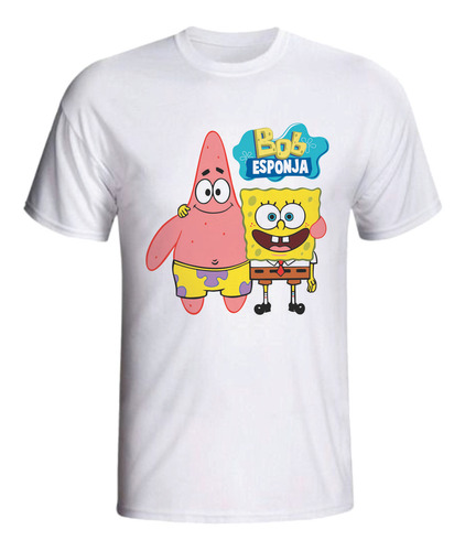 Playera Bob Esponja - Bob Y Patricio