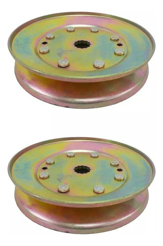 Two 38 48 Mandrel Deck Pulleys 153532 173435 532173435 Cck