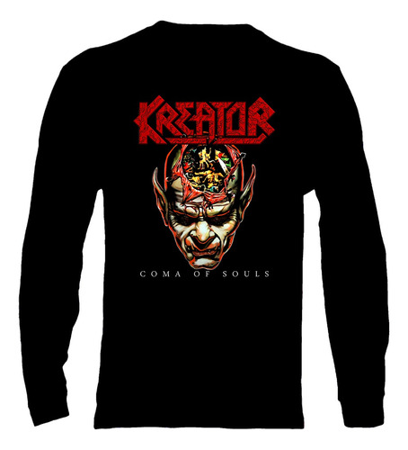 Polera Manga Larga Kreator - Ver 06 - Coma Of Souls