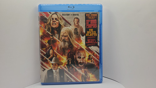 Rob Zombie Trilogy  Blu Ray Hell Devils Reject House 1000
