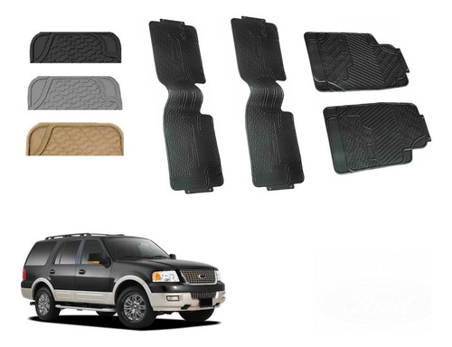 Tapetes 3 Filas Big Truck Ford Expedition 2003 2004 A 2006