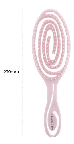Escova De Cabelo Flex Mq Beauty Ventilada Ideal Para Secar Cor Rosa