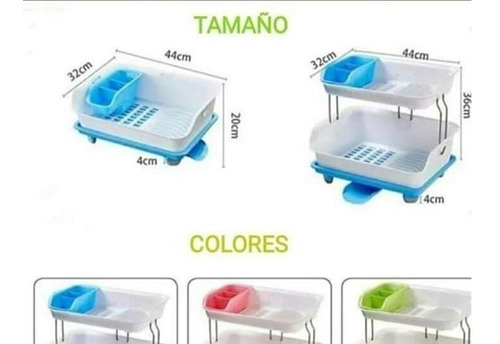 Escurridor De Platos 2 Niveles