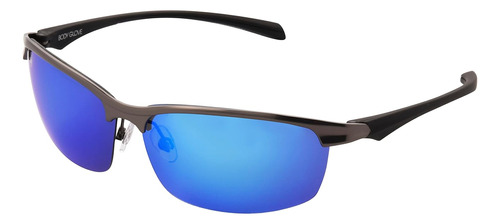 Gafas De Sol Polarizadas Cruise Para Hombre  Color Plomizo