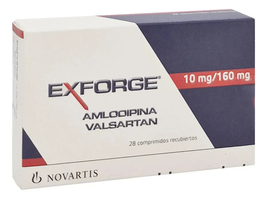Exforge 10 Mg/160 Mg Comp. Recub., 28 Comprimidos