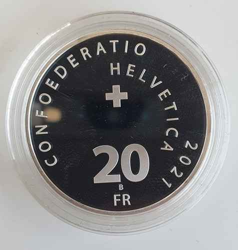 Moeda Comemorativa Suíça - Energias Do Futuro - Swissmint Ag