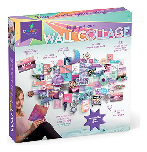 Craft-tastic - Diy Wall Collage - Craft Kit - Personaliza Tu