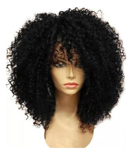 Organic Fiber Wig Afro Curly Perfect Curls 1