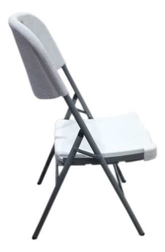Imagen 5 de 10 de Silla Plegable Catering Metal Plástico Extra Reforzada 350kg