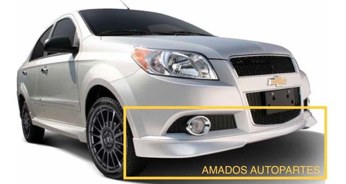 Lip Aveo Chevrolet Delantero Spoyler 12 - 17 Fv