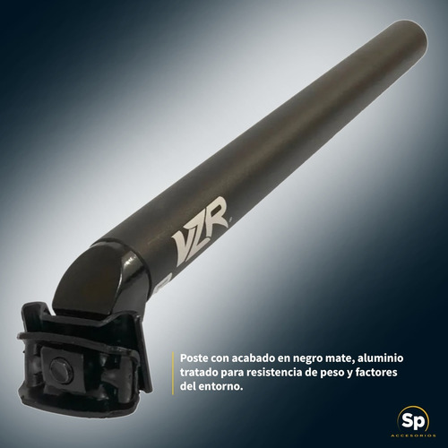 Poste De Asiento Bicicleta Aluminio D31,6 Vzr