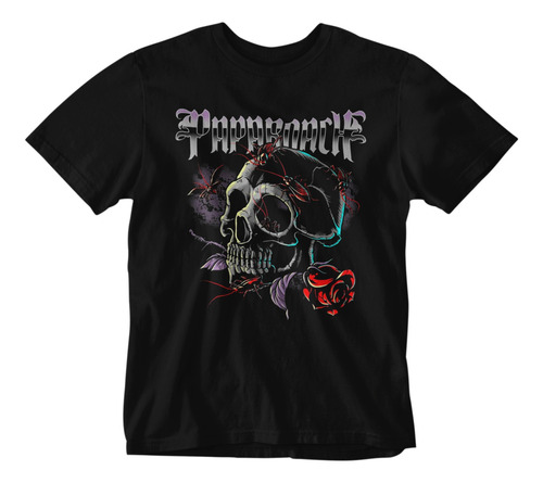 Camiseta Rock Nu Metal Papa Roach C2