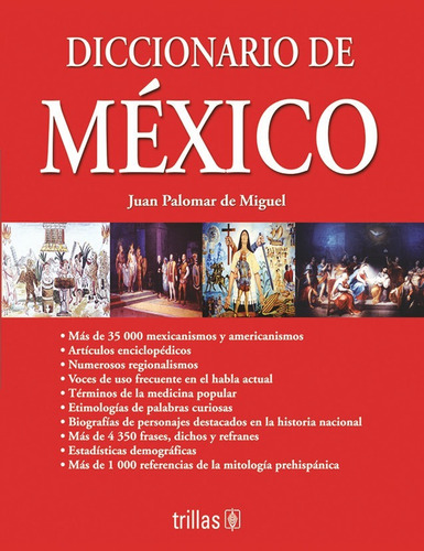 Libro Diccionario De Mexico