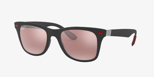 Lentes Ray Ban Rb4195m Scuderia Ferrari Collection Polarizad