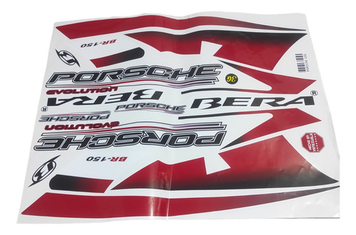 Kit Calcomanía Bera Porsche 150cc 2012