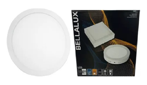 Plafon Exterior Redondo 24w 1680lm Bellalux By Ledvance Estructura Luz Fria