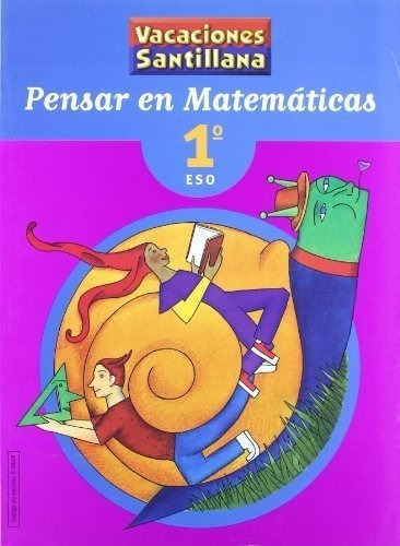 Vacaciónes Santillana, Pensar En Matemáticas, 1 Eso - 978842