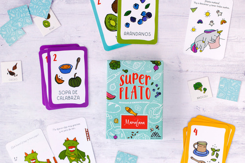 Super Plato Juego De Mesa Cartas Multiverso