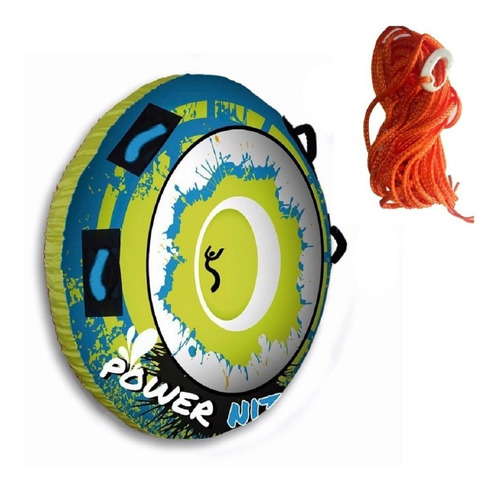 Juego De Arrastre Para Lancha- Circular Power Nitro + Soga