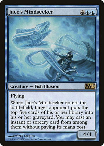 Cartas Magic: Jace's Mindseeker  Nmint M14!!!