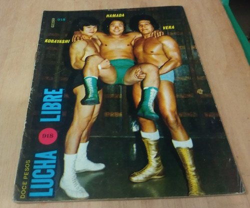 Revista Lucha Libre N°918 Agosto 2 1981 Kobayashi Hamada 