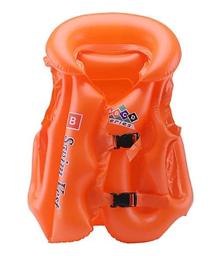 Chaleco Salvavida Flotador Inflable Niños Entre 2 A 12años 