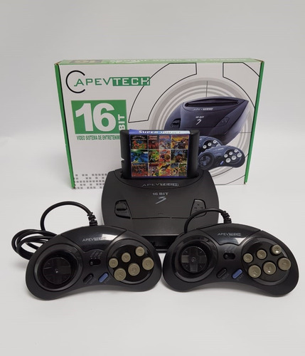 Consola Retro Arcade Sega 16 Bit 2 Joysticks 109 Juegos